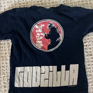 Godzilla Kids Navy Blue T-Shirt size 110 (like 5T)